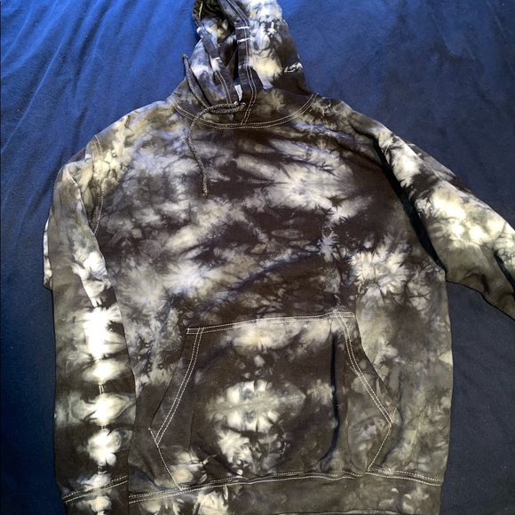 Custom made tie dyed hoodie - Picture 1 of 2